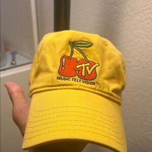 MTV Yellow cherry Cap